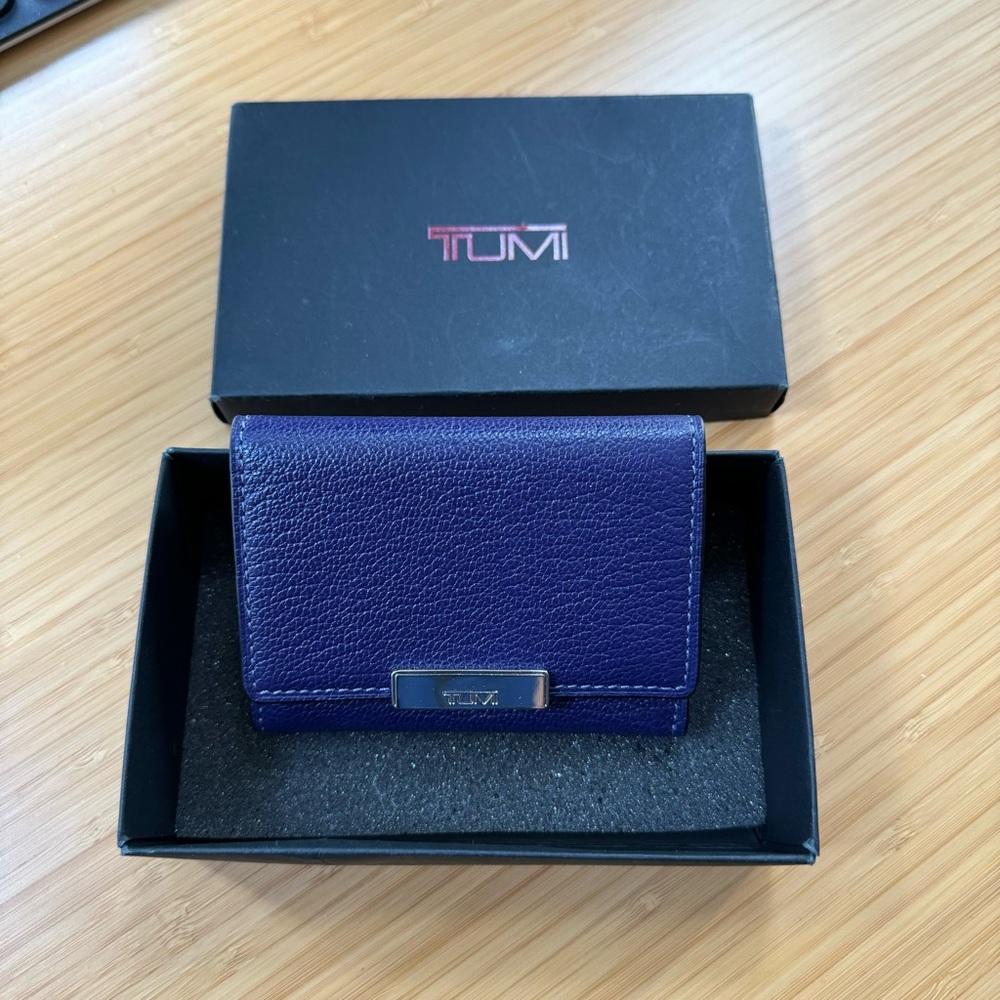 Tumi Purple Cardholder